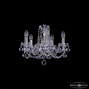 Подвесная люстра Bohemia Ivele Crystal 1402/5/141 Ni Balls