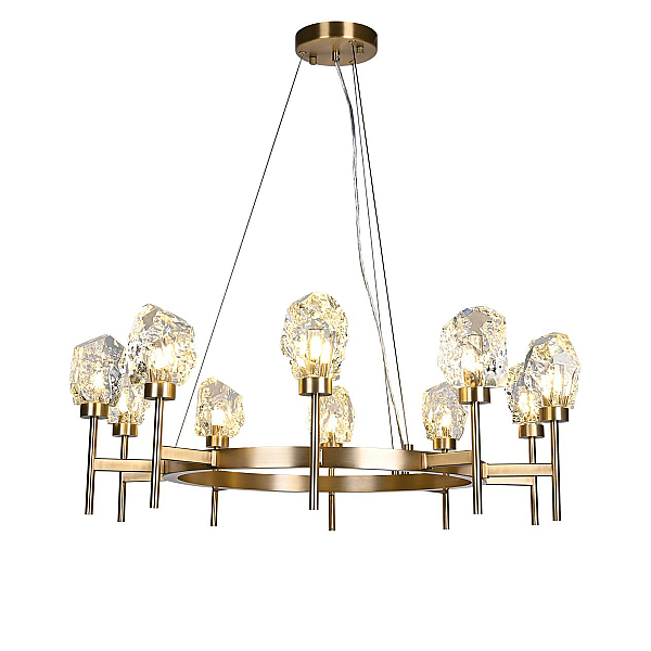 Подвесная люстра Delight Collection BRCH9162-10 antique brass