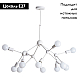 Подвесная люстра Arte Lamp Matrix A3064SP-12WH