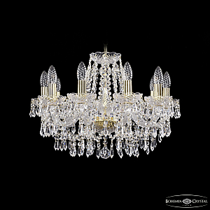 Подвесная люстра Bohemia Ivele Crystal 1403/10/195 G