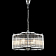 Подвесная люстра Crystal Lux Tadeo SP6 D600 Chrome/Transparente