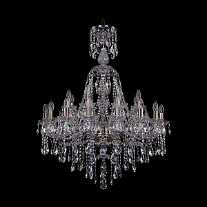Подвесная люстра Bohemia Ivele Crystal 1415/16+8/300/XL-106 Pa