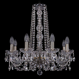 Подвесная люстра Bohemia Ivele Crystal 1402/8/195/h-58 Pa
