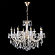 Подвесная люстра Crystal Lux CRISTELLE SP8 GOLD