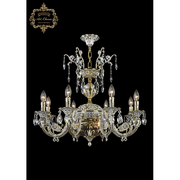 Подвесная люстра Art Classic 31.22.8.KR175SP.250IT.GW.Sp.Clear.1E