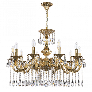 Подвесная люстра Bohemia Ivele Crystal AL79101/10/250 A G