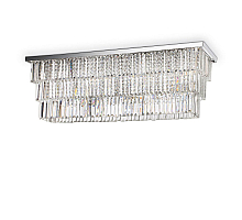 Подвесная люстра Ideal Lux Martinez PL8 Cromo 166285