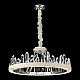 Подвесная светодиодная люстра Wertmark Leona WE456.08.103