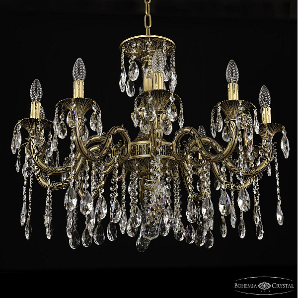 Подвесная люстра Bohemia Ivele Crystal AL79101/10/250 A AGB