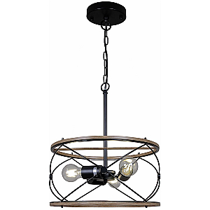 Подвесная люстра Illumico IL1008-3P-05 BK WOOD