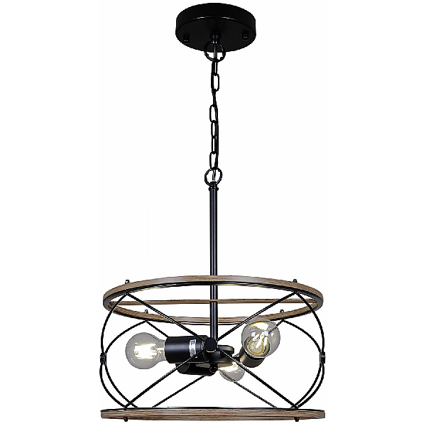Подвесная люстра Illumico IL1008-3P-05 BK Wood