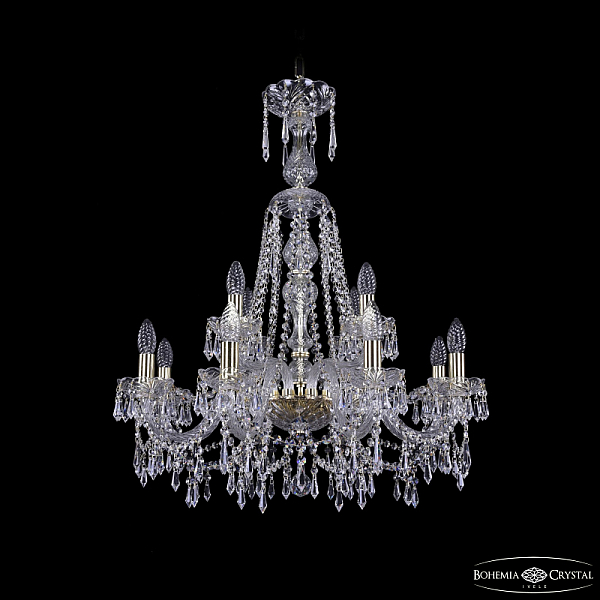 Подвесная люстра Bohemia Ivele 1403/8+4/240/XL-80 G