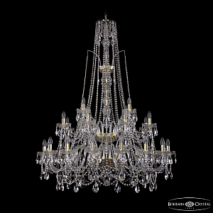 Подвесная люстра Bohemia Ivele Crystal 1411/16+8+4/400/XL-150/2d G