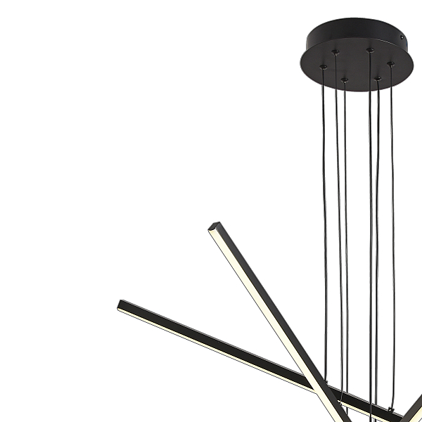 Подвесная люстра Natali Kovaltseva LED LAMPS 81103/3C BLACK