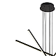Подвесная люстра Natali Kovaltseva LED LAMPS 81103/3C BLACK