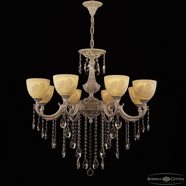 Подвесная люстра Bohemia Ivele Crystal AL78101/8/250 B WMN P1 U Angel