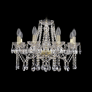Подвесная люстра Bohemia Ivele Crystal 1413/8/200 G
