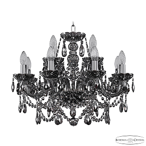 Подвесная люстра Bohemia Ivele Crystal 1411/8+4/195 Ni M731