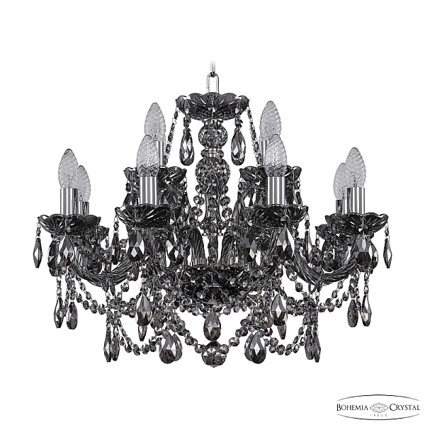 Подвесная люстра Bohemia Ivele Crystal 1411/8+4/195 Ni M731