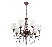 Подвесная люстра Toplight Kelli TL5680D-07PG