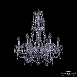 Подвесная люстра Bohemia Ivele Crystal 1411/6/195/XL-63 Ni