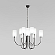 Подвесная люстра Eurosvet Abbey 60164/10 черный Smart a065748