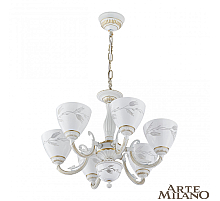 Подвесная люстра Arte Milano 343659/6 WT+G