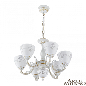 Подвесная люстра Arte Milano 343659/6 WT+G