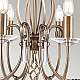 Подвесная люстра Elstead Lighting AG8-AGED-BRASS