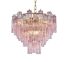 Подвесная люстра Delight Collection OWD2093-D75 gold/pink