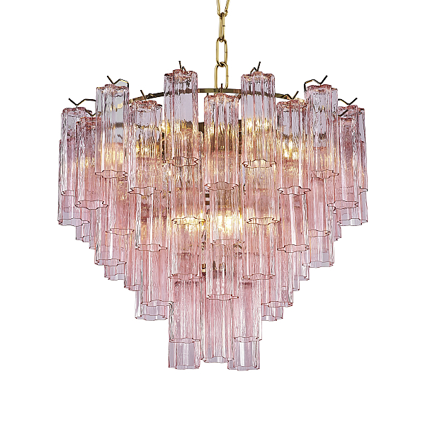 Подвесная люстра Delight Collection OWD2093-D75 gold/pink