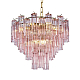 Подвесная люстра Delight Collection OWD2093-D75 gold/pink