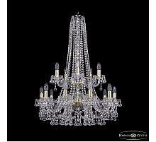 Подвесная люстра Bohemia Ivele Crystal 1409/10+5/240/h-91/2d G