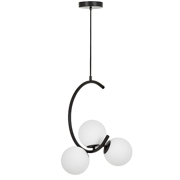 Подвесная люстра Lumina Deco Bonio LDP 7031-3 BK