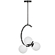 Подвесная люстра Lumina Deco Bonio LDP 7031-3 BK