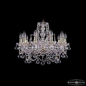 Подвесная люстра Bohemia Ivele Crystal 1411/10/195 G Balls