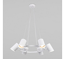 Подвесная люстра Eurosvet Splay 70147/6 белый Smart a062036
