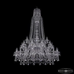 Подвесная люстра Bohemia Ivele Crystal 1411/20+10+5/460/XL-175/2d Ni