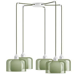 Подвесная люстра 33Lab.studio PND.113.03.01.002.WH-S.28.GC-S.02.WH