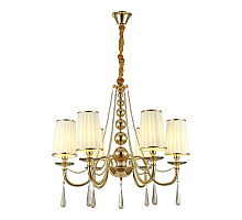 Подвесная люстра Lumina Deco Fabione LDP 1200-6 F.GD