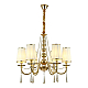 Подвесная люстра Lumina Deco Fabione LDP 1200-6 F.GD