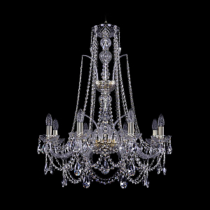 Подвесная люстра Bohemia Ivele Crystal 1411/8/240/XL-83 G