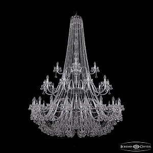 Подвесная люстра Bohemia Ivele Crystal 1409/20+10+5/530/h-203/3d Ni