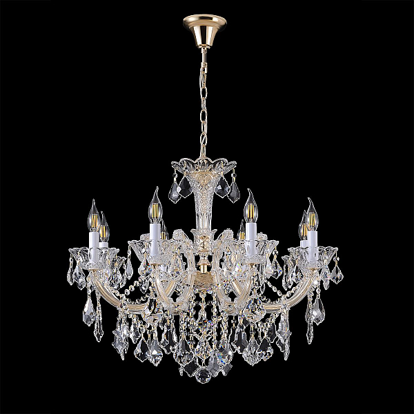 Подвесная люстра Crystal Lux CRISTELLE SP8 GOLD