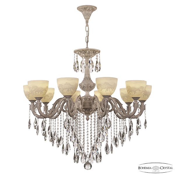 Подвесная люстра Bohemia Ivele Crystal AL79101/10/300 B WMN P1 U Horse