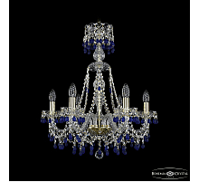 Подвесная люстра Bohemia Ivele Crystal 1410/6/195/XL-66 G V3001