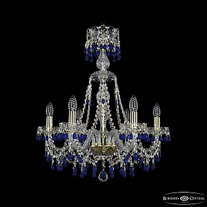Подвесная люстра Bohemia Ivele Crystal 1410/6/195/XL-66 G V3001