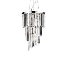 Подвесная люстра Ideal Lux Carlton SP8 Cromo 117737