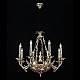 Подвесная люстра Lucia Tucci Firenze 1781.8.2 Antique Gold