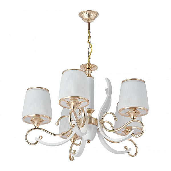 Подвесная люстра Arte Milano Florentia-3857 303857/5 Wh/Gd